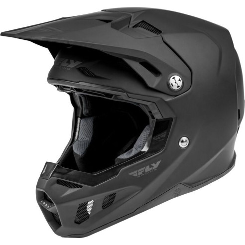 Casque FLY RACING Formula CC Solid Noir Mat XS