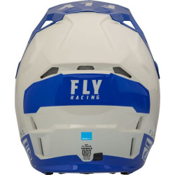 Casque enfant FLY RACING Formula CP Slant - gris/bleu