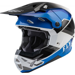 Casque enfant FLY RACING Formula CP Rush - noir/bleu/blanc