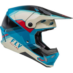 Casque enfant FLY RACING Formula CP Rush - noir / Stone / Dark Teal