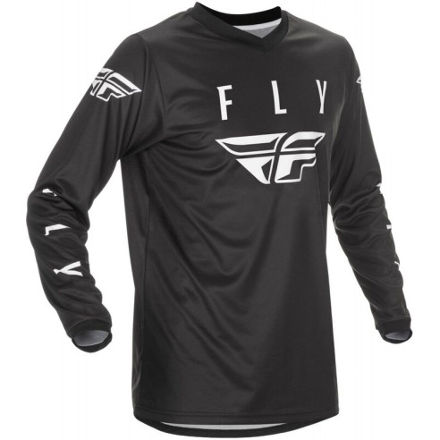 Maillot FLY RACING Universal - noir/blanc