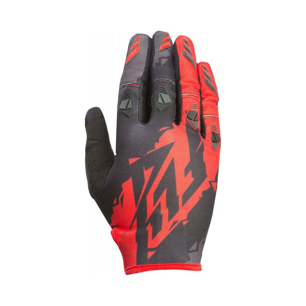 Gants FLY RACING Kinetic 2017 Noir/Rouge XS-7