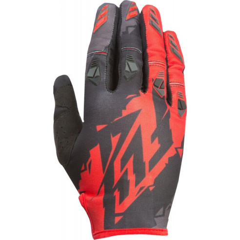 Gants FLY RACING Kinetic 2017 Noir/Rouge XS-7