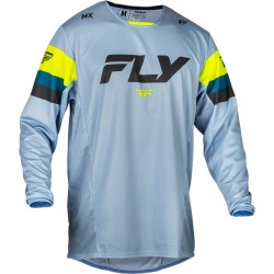 Maillot enfant FLY RACING Kinetic Prix - Ice Grey/anthracite/Hi-Vis