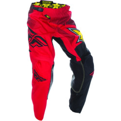 Pantalon FLY RACING Kinetic Rockstar - rouge/noir