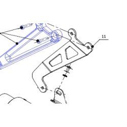 Support silencieux MIVV GP Pro Yamaha MT-07