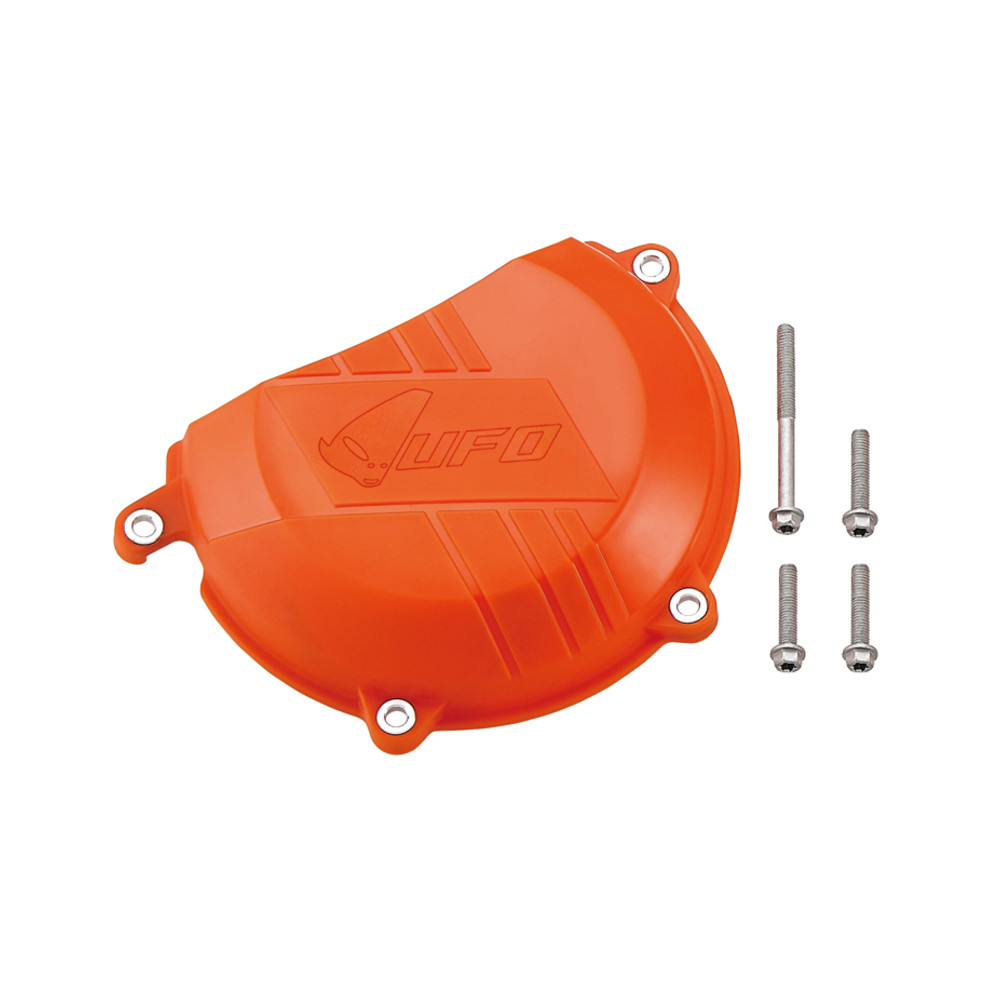 Protège carter embrayage UFO orange KTM SX-F/EXC-F 450