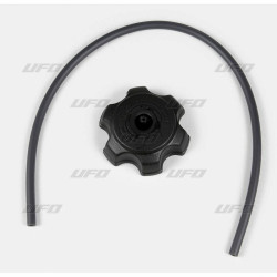 Bouchon de reservoir UFO noir type Honda CR Ufo 1 - AVSmoto Racing Parts 