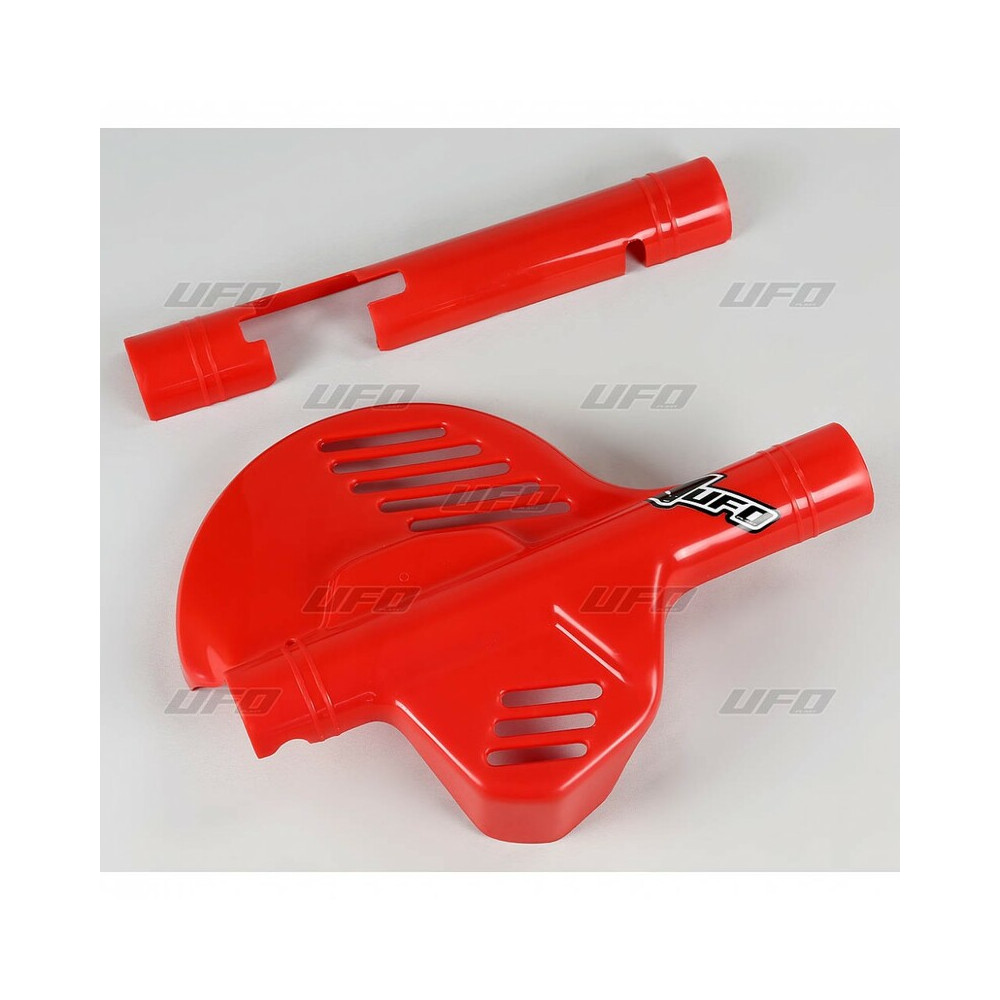 Protège disque avant UFO rouge Honda CRF250R/CRF450R