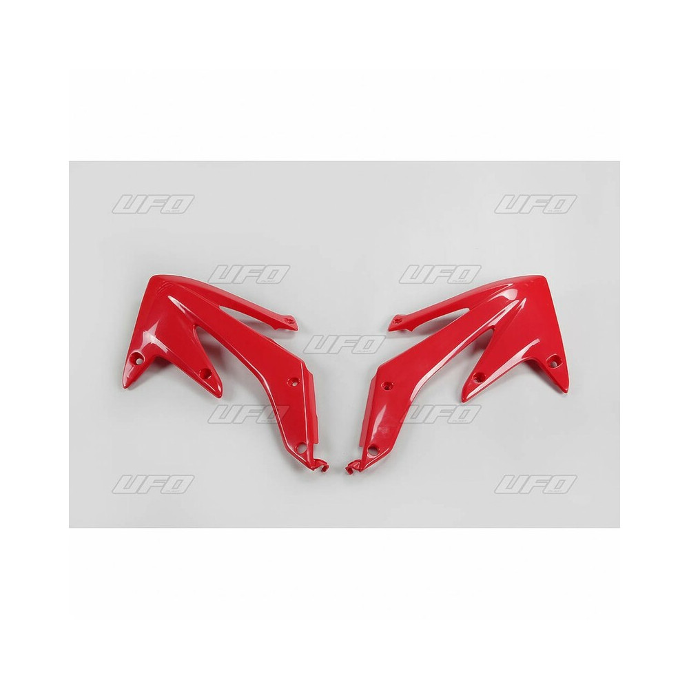 Ouïes de radiateur UFO rouge Honda CRF450R