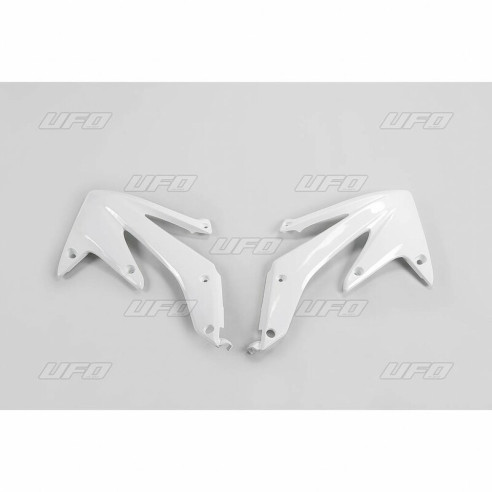 Ouïes de radiateur UFO blanc Honda CRF450R