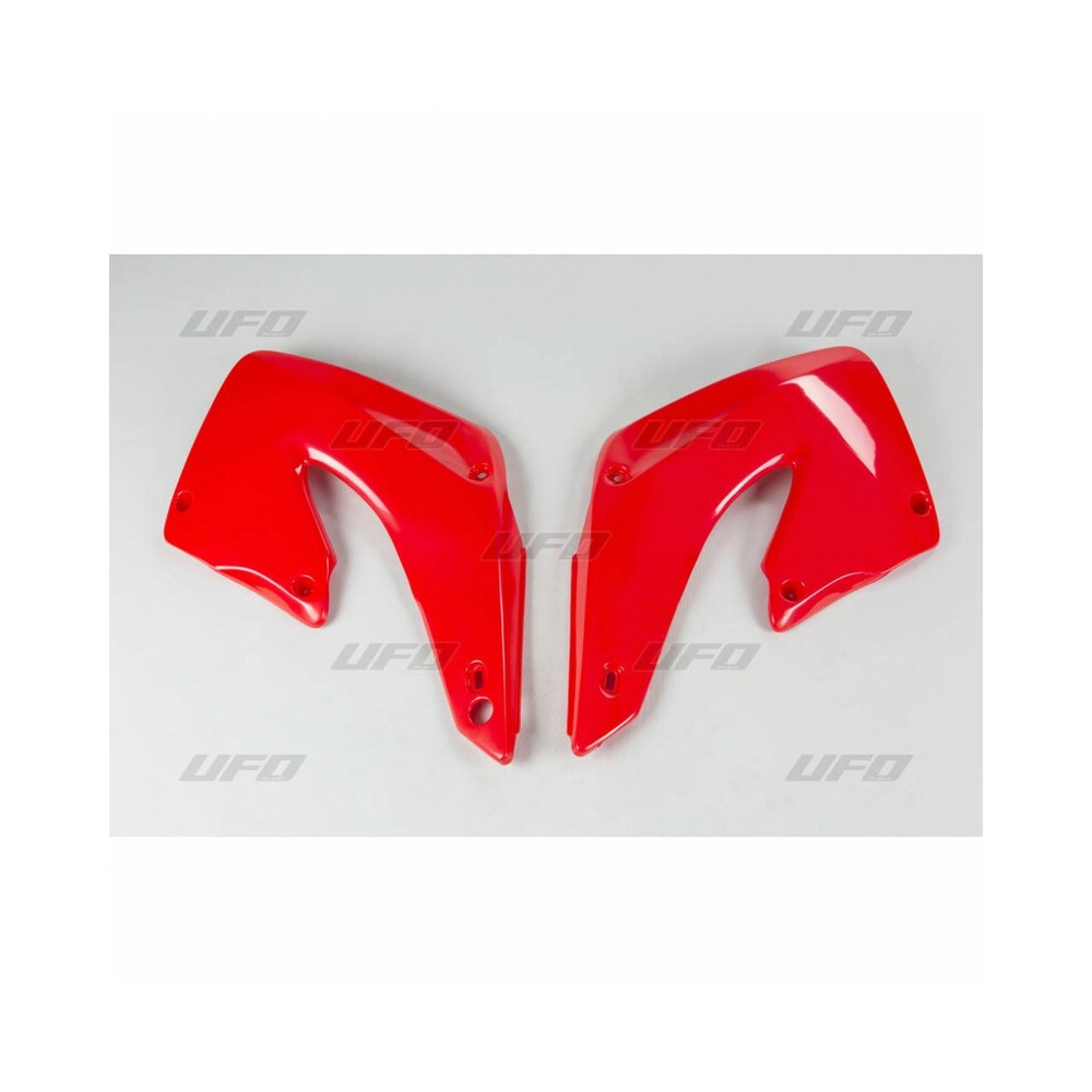 Ouïes de radiateur UFO rouge Honda CR125R/250R