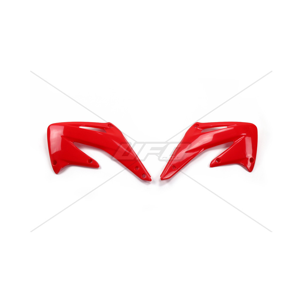 Ouïes de radiateur UFO rouge Honda CRF450R