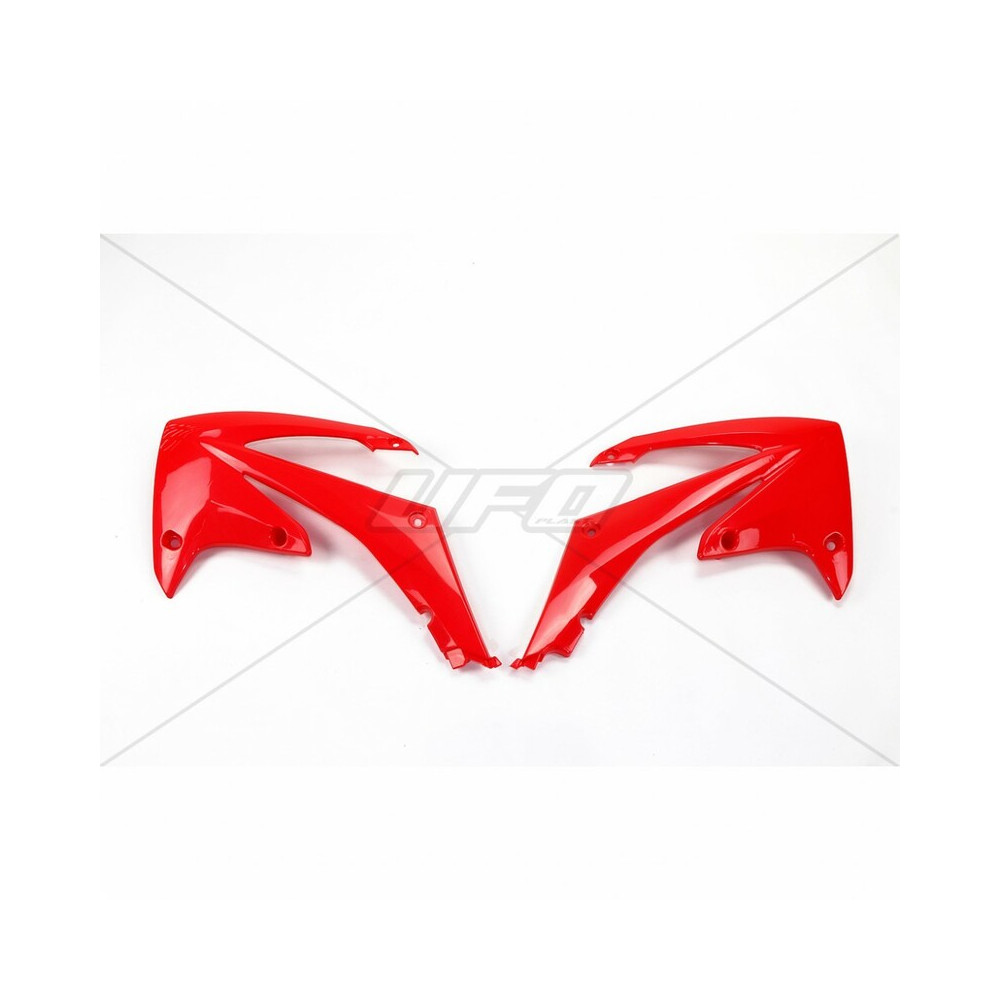 Ouïes de radiateur UFO rouge Honda CRF250R/450R