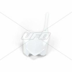 Plaque numéro frontale UFO blanc Honda CRF250R/450R