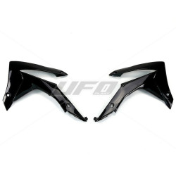 Ouïes de radiateur UFO noir Honda CRF250R/450R