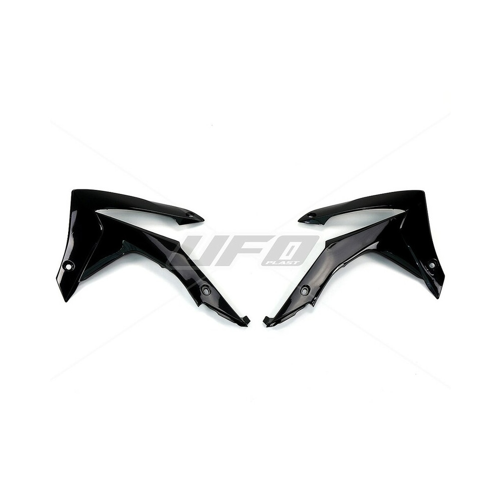 Ouïes de radiateur UFO noir Honda CRF250R/450R