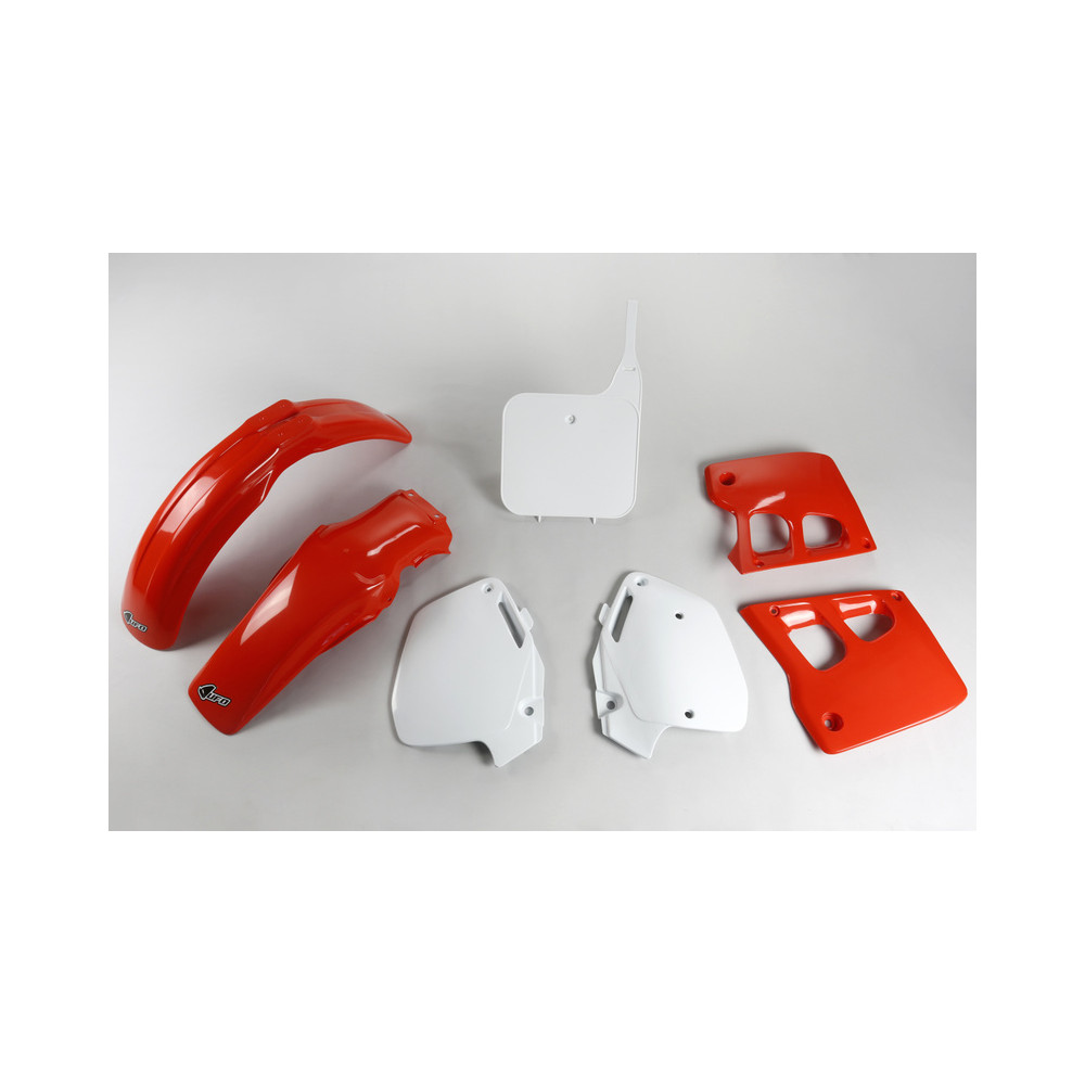 Kit plastique complet OEM 90 UFO - Rouge/Blanc