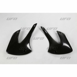 Ouïes de radiateur UFO noir Kawasaki KX85/80