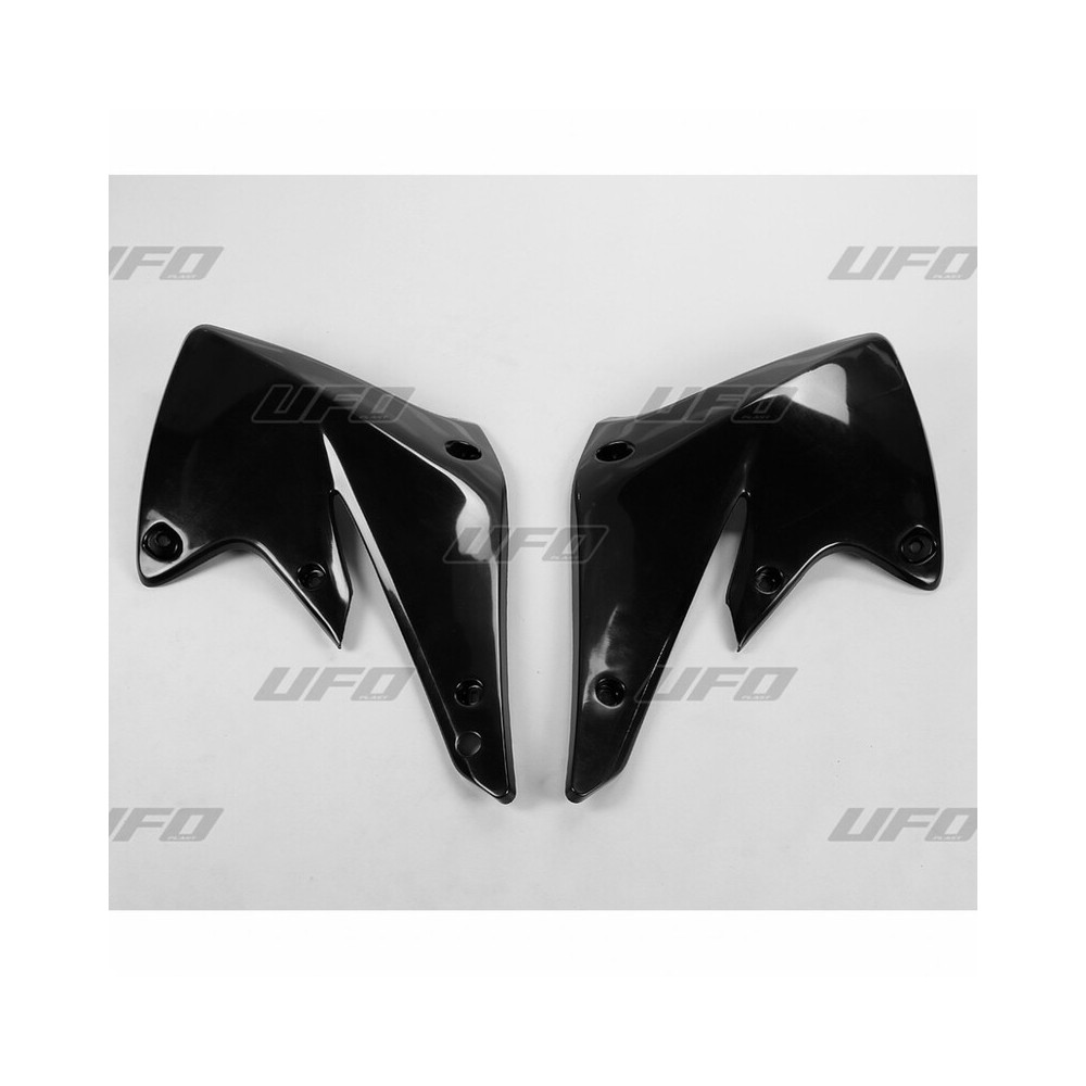 Ouïes de radiateur UFO noir Kawasaki KX250F