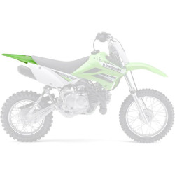 Garde-boue arrière UFO vert KX Kawasaki KLX110