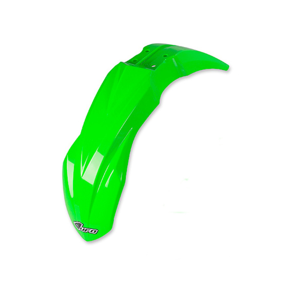 Garde-boue avant UFO vert fluo Kawasaki KX450F