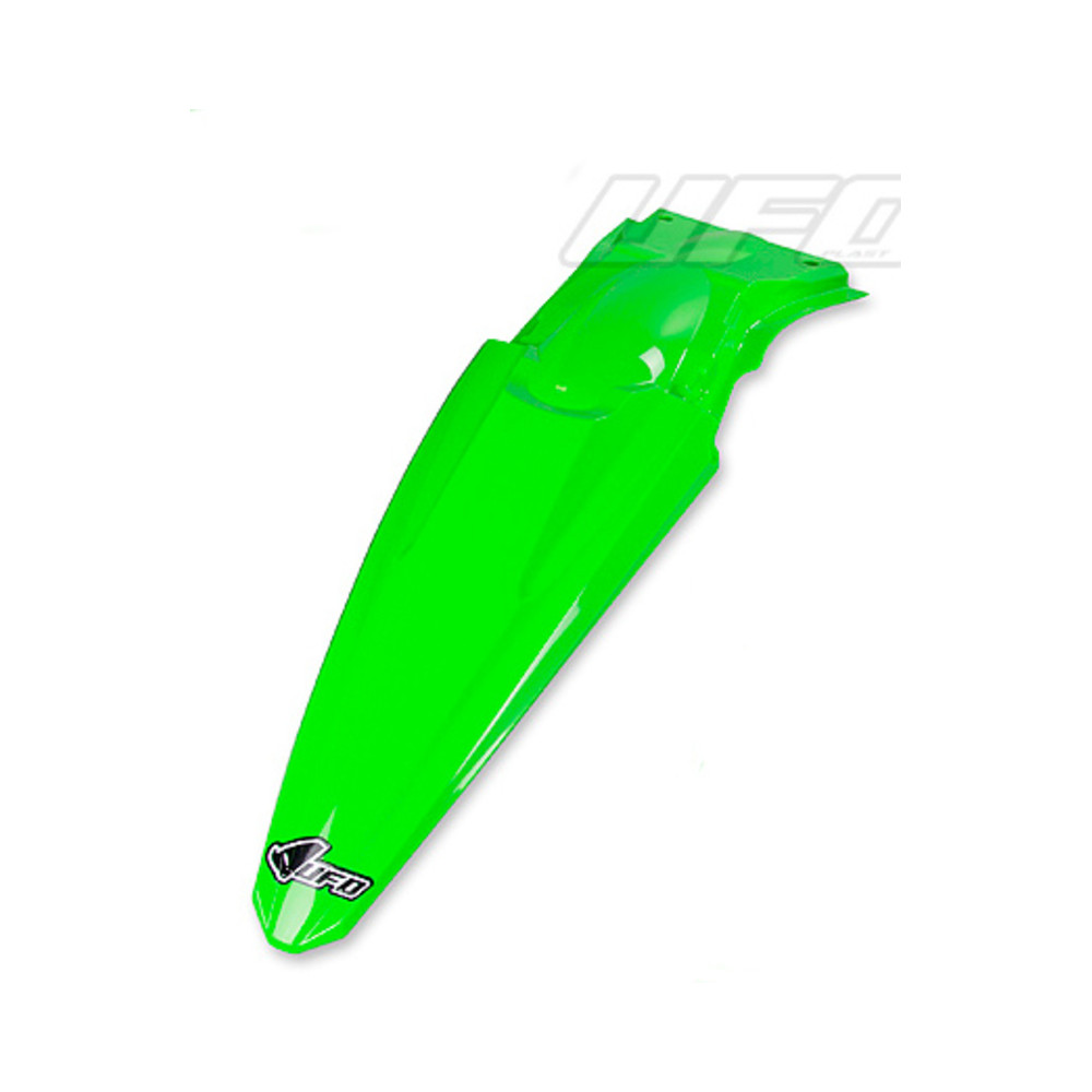 Garde-boue arrière UFO vert fluo Kawasaki KX450F