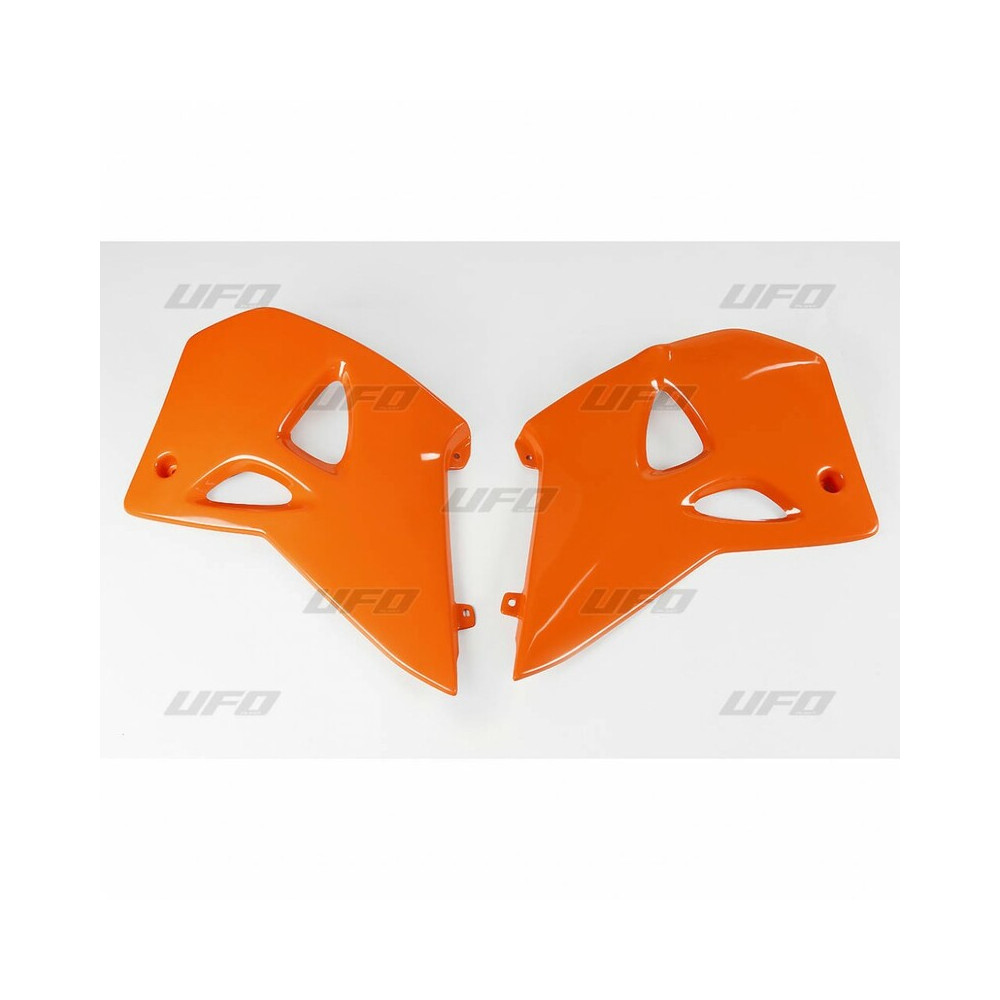 Ouïes de radiateur UFO orange KTM