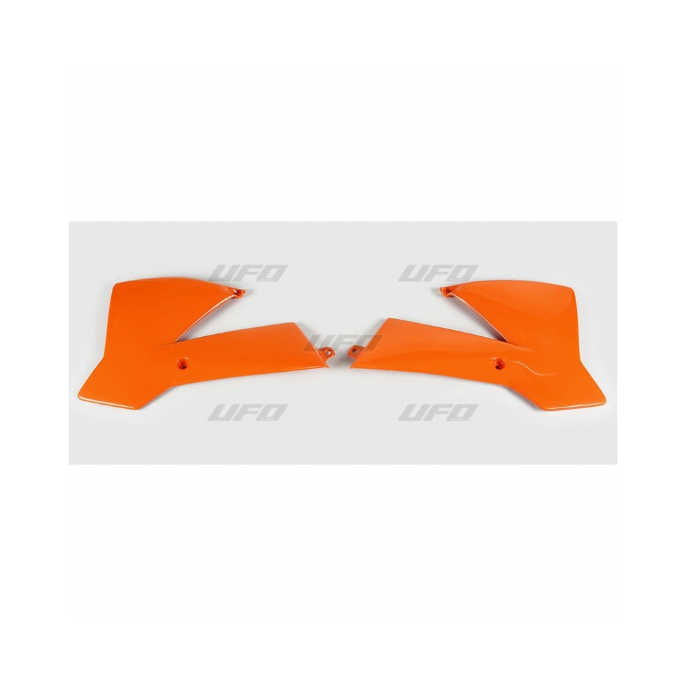 Ouïes de radiateur UFO orange KTM SX65