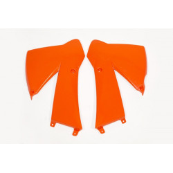 Ouïes de radiateur UFO orange KTM SX85