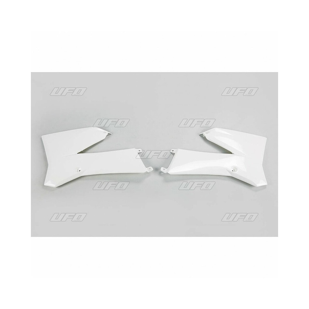 Ouïes de radiateur UFO blanc KTM SX85