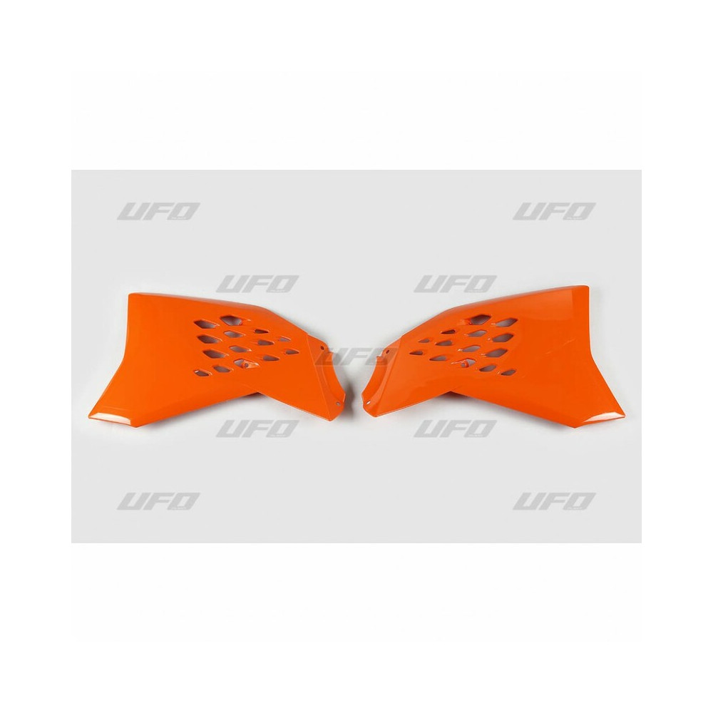 Ouïes de radiateur UFO orange KTM SX65