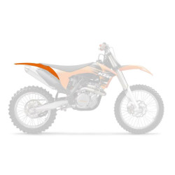 Garde-boue arrière UFO orange KTM SX/SX-F