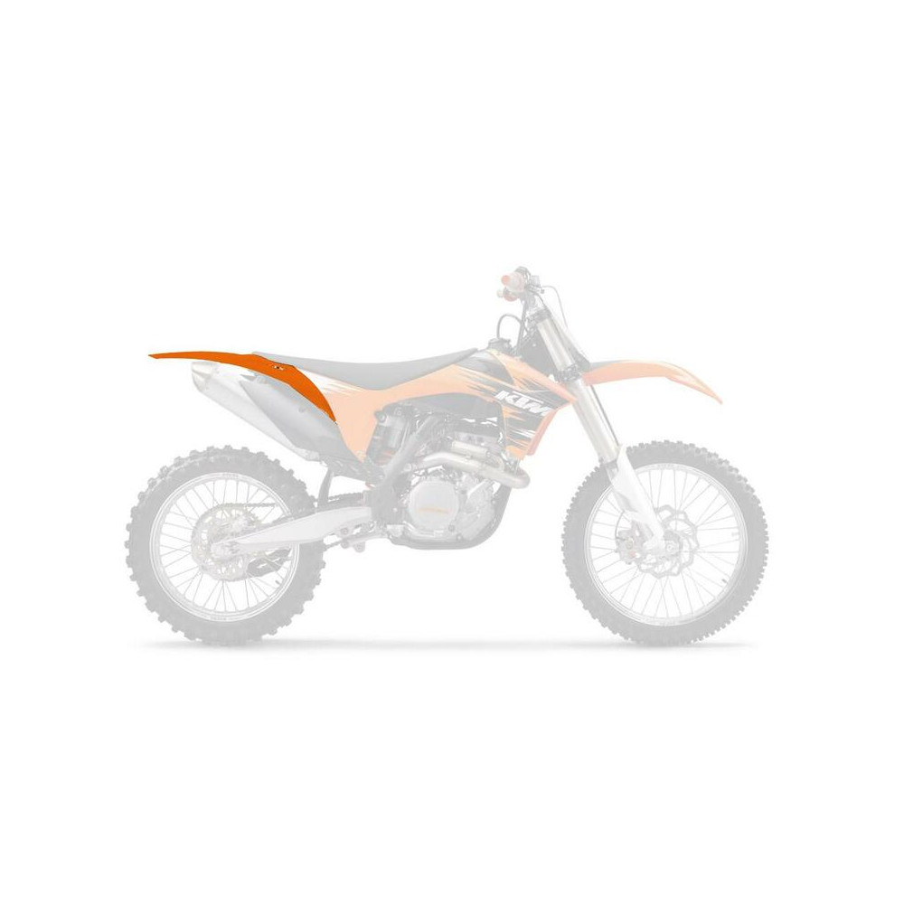 Garde-boue arrière UFO orange KTM SX/SX-F