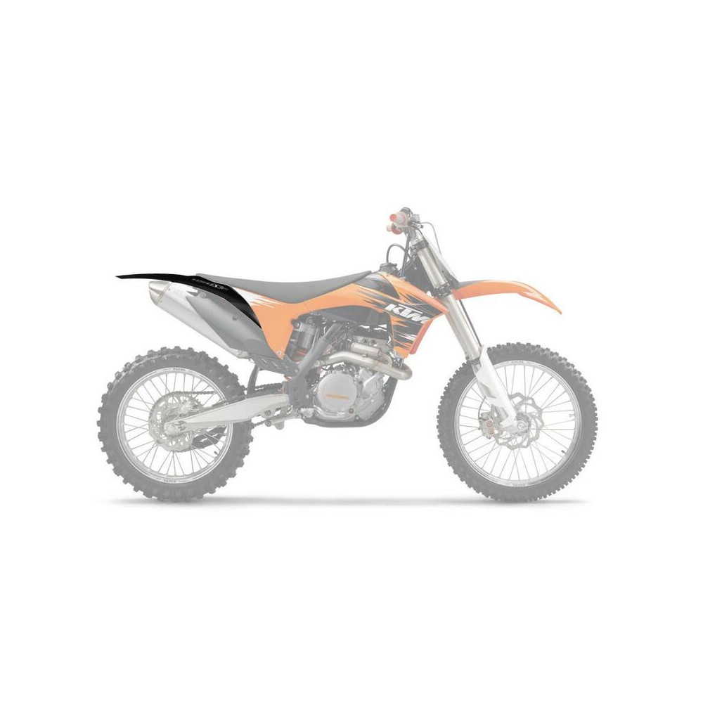 Garde-boue arrière UFO noir KTM SX/SX-F