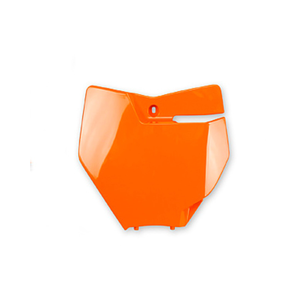 Plaque numéro frontale UFO orange fluo KTM SX/SX-F