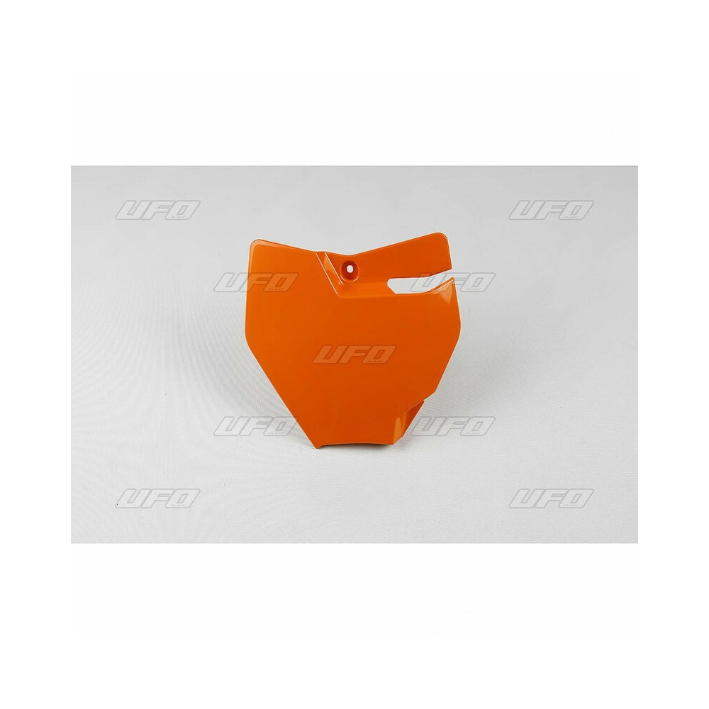 Plaque numéro frontale UFO orange KTM SX65