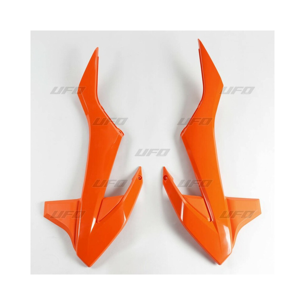 Ouïes de radiateur UFO orange KTM SX85