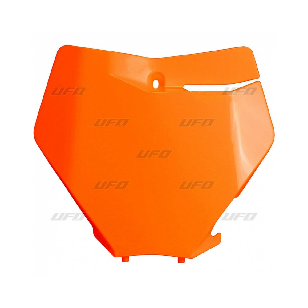 Plaque numéro frontale UFO orange fluo KTM SX/SX-F