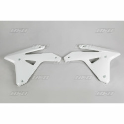 Ouïes de radiateur UFO blanc Suzuki RM-Z450