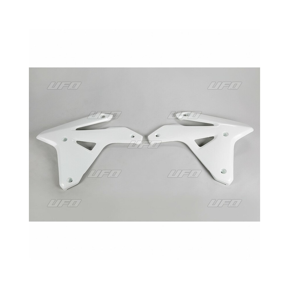 Ouïes de radiateur UFO blanc Suzuki RM-Z450