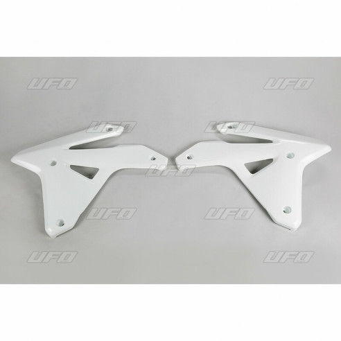 Ouïes de radiateur UFO blanc Suzuki RM-Z450