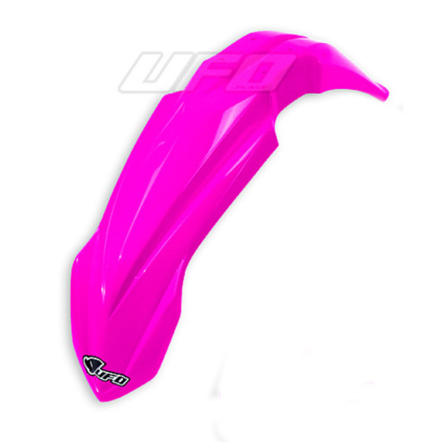 Garde-boue avant UFO rose fluo Yamaha YZ-F