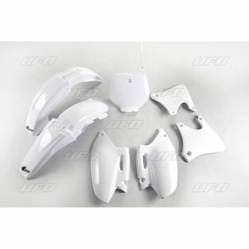 Kit plastiques UFO couleur origine blanc (98) Yamaha YZ400F