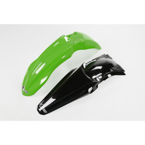 Kit garde-boue avant & arrière UFO Couleur OEM Kawasaki KX250F