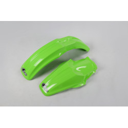 Kit garde-boue avant & arrière UFO Couleur OEM Kawasaki KX85 restylé