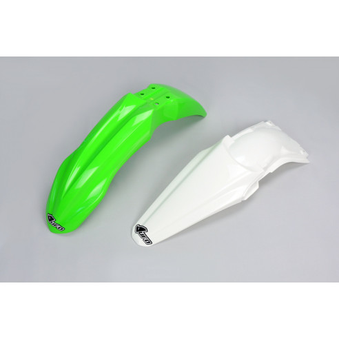 Kit garde-boue avant & arrière UFO Couleur OEM Kawasaki KX250F/KX450F