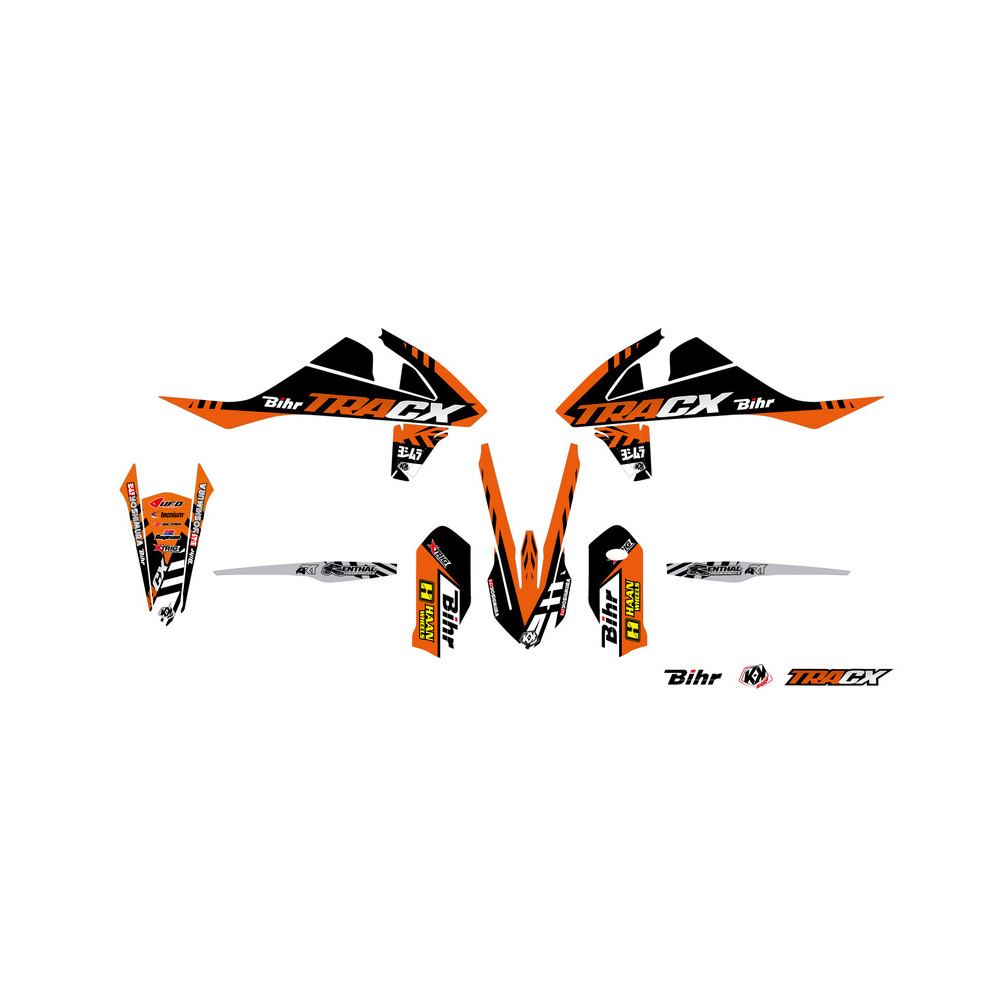 Kit plastique & déco UFO couleur origine KTM XC/EXC