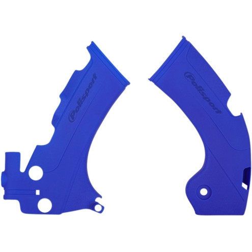 Protection de cadre POLISPORT bleu Yamaha YZ125/250 Polisport 1 - AVSmoto Racing Parts 