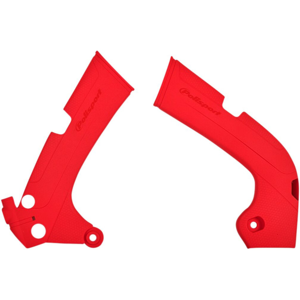 Protection de cadre POLISPORT rouge Honda CRF250/450R Polisport 1 - AVSmoto Racing Parts 